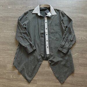 New Ruti Black and White Striped T-Shirt Size 3 (S) Woman Cost $230